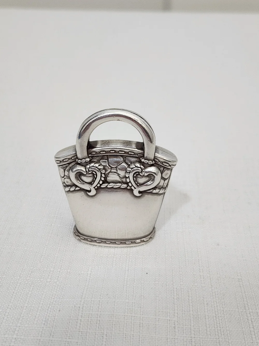 Brighton Silver Mini Purse Placecard Holder